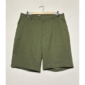 Nike Golf Dri-FIT Shorts Mens 34 Striped Standard Fit Performance Activewear